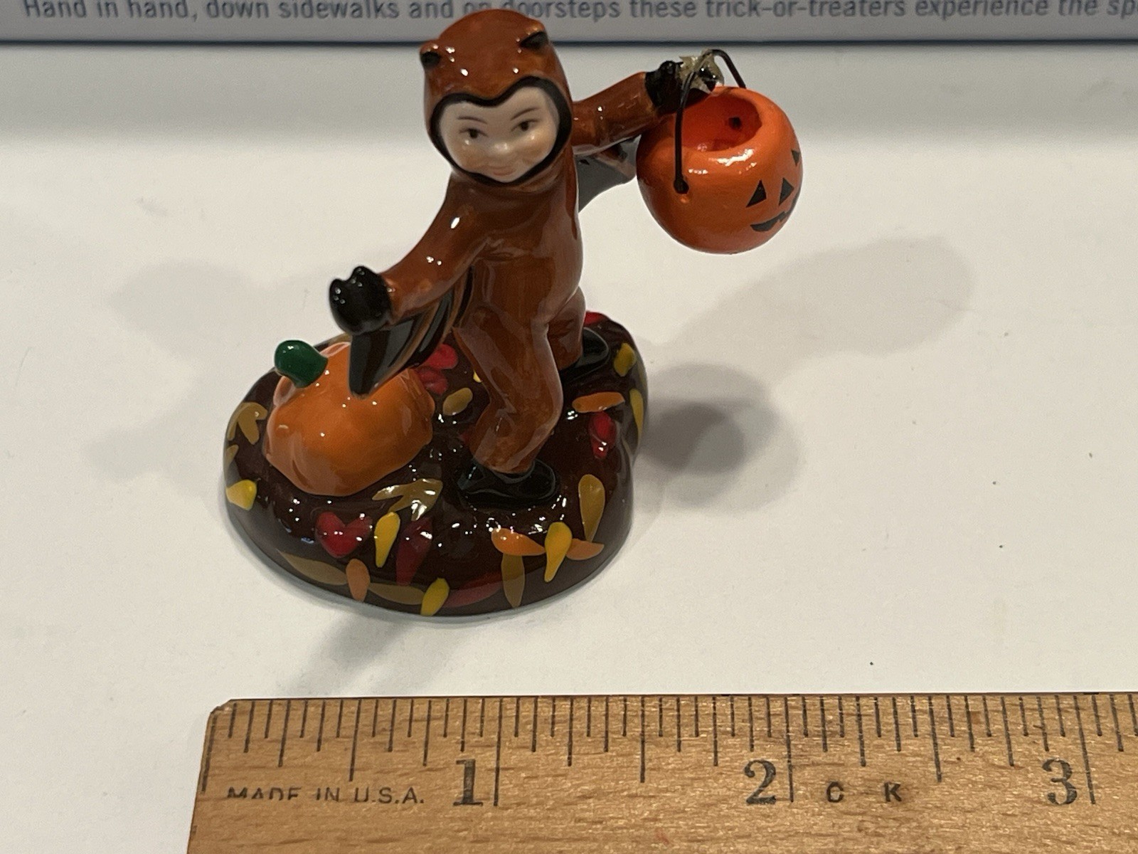 Department 56 Snow Village Halloween Trick or Treat Kids Set of 3 1999 #54937