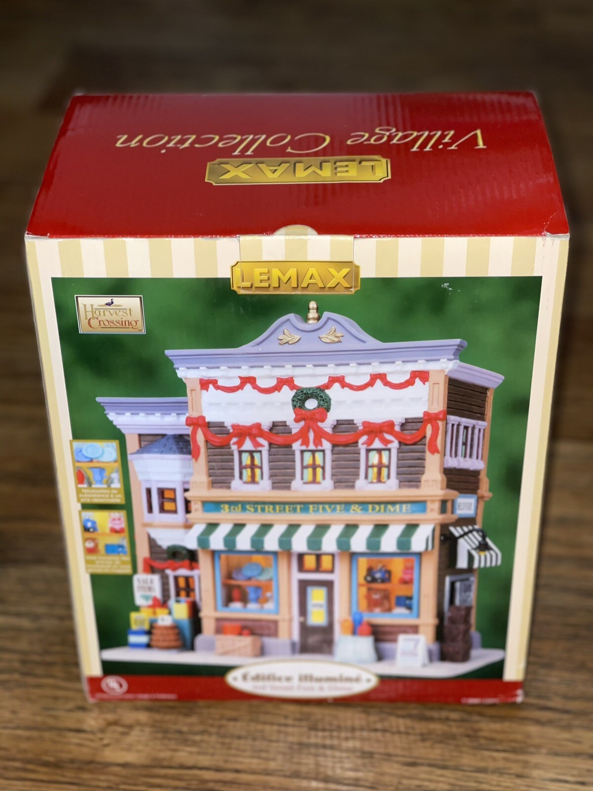 LEMAX Harvest Crossing 3RD Street Five & Dime Store Retired. New! Unopened Box