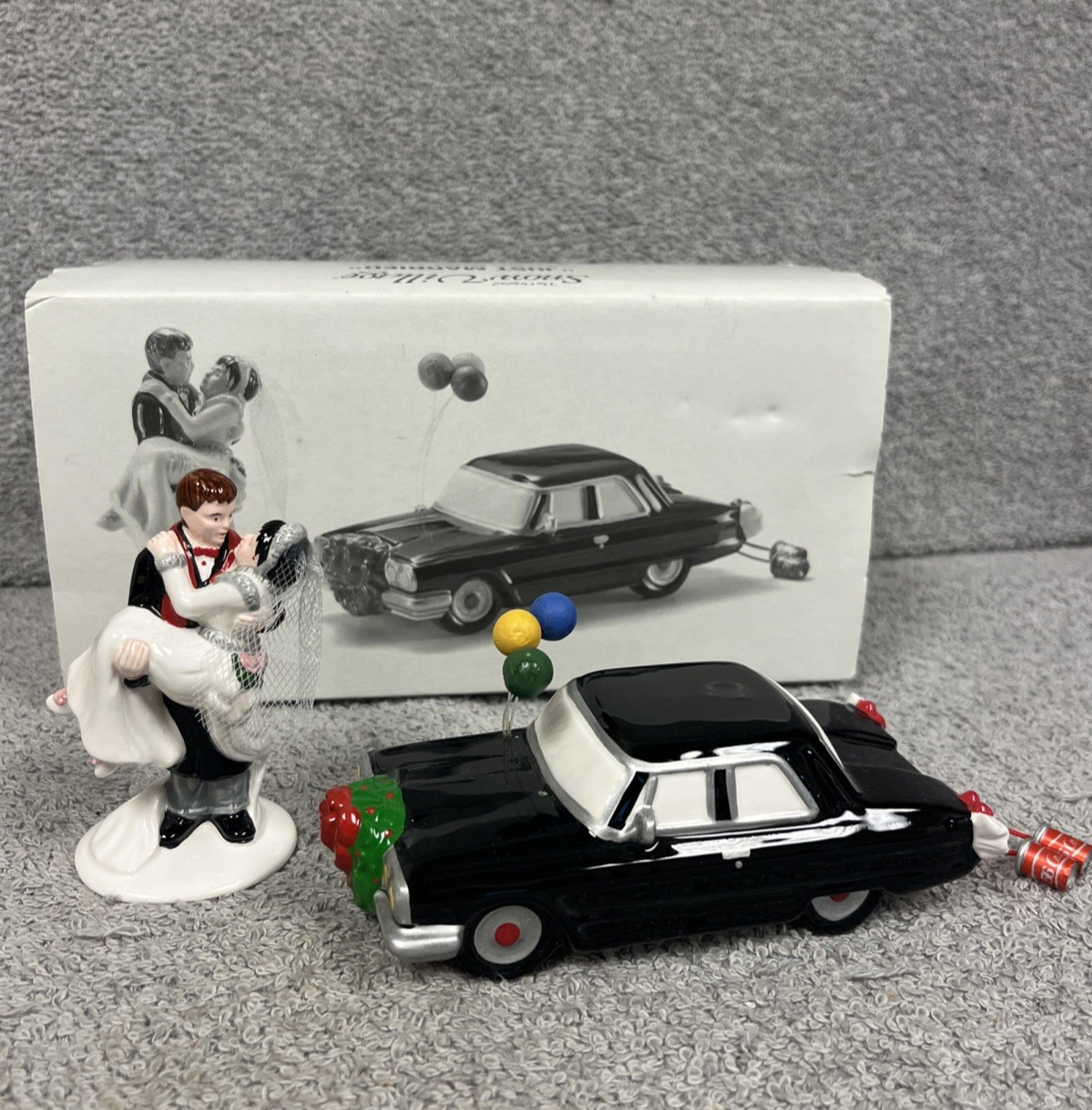 Department 56 Snow Village Just Married w/ Box – 54879, 2005 Retired