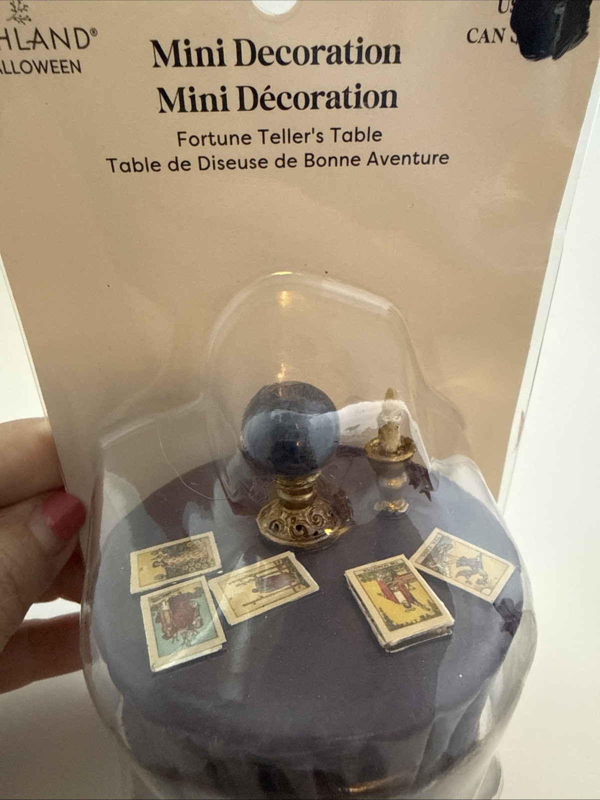 🔥 Ashland Mini Decoration FORTUNE TELLER’S TABLE / TAROT CARD TABLE Halloween