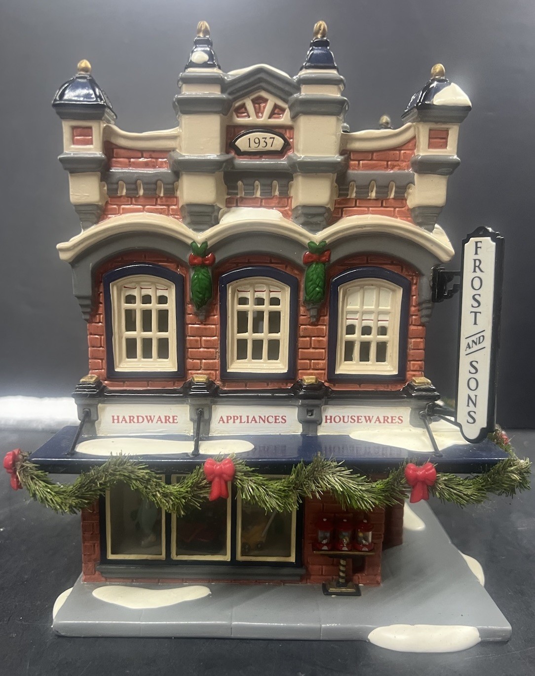 Dept 56 Frost And Sons 5 & Dime Snow Village Light, NO CORD, Please Read!!