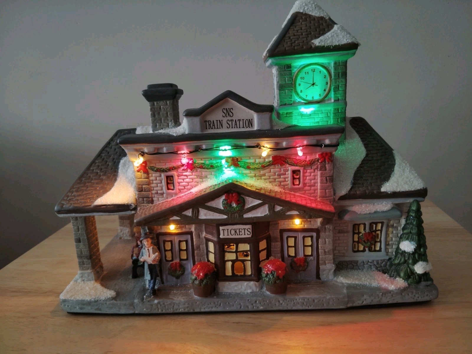 St Nicholas Square Train Station Illuminated Christmas Village “2021”