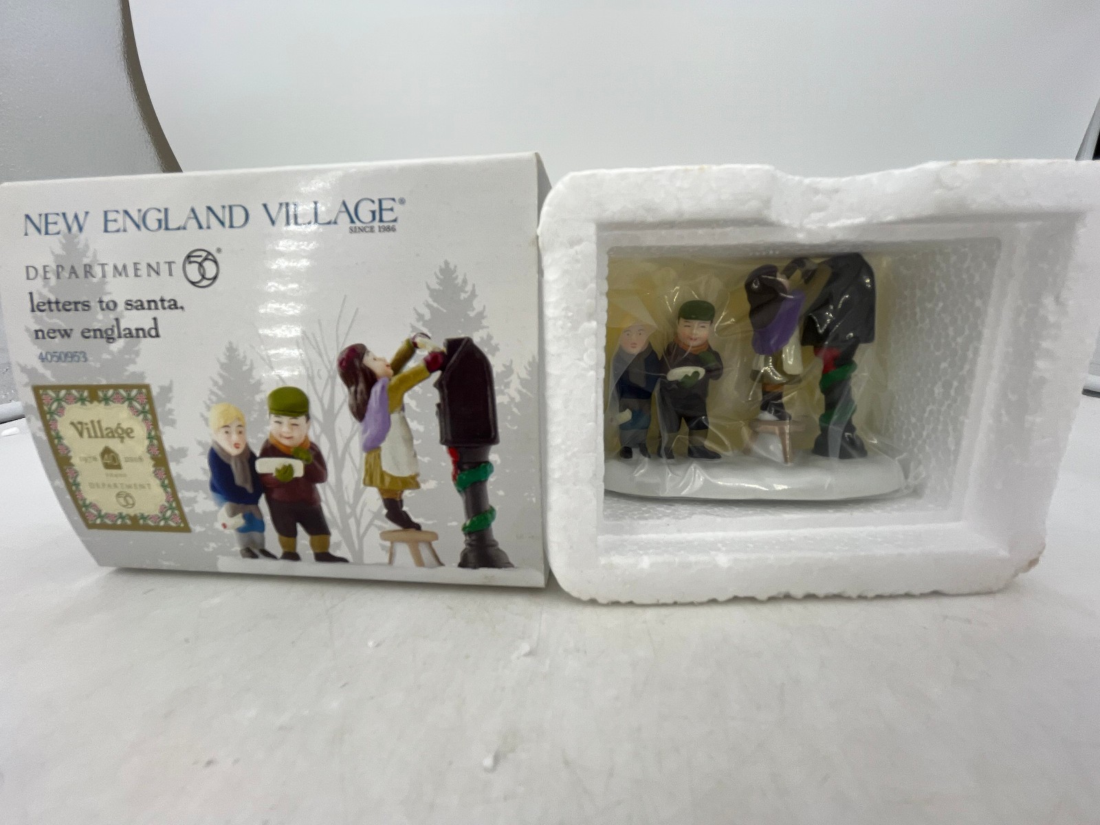 Department 56- Letters To Santa, New England 3″ #4050953