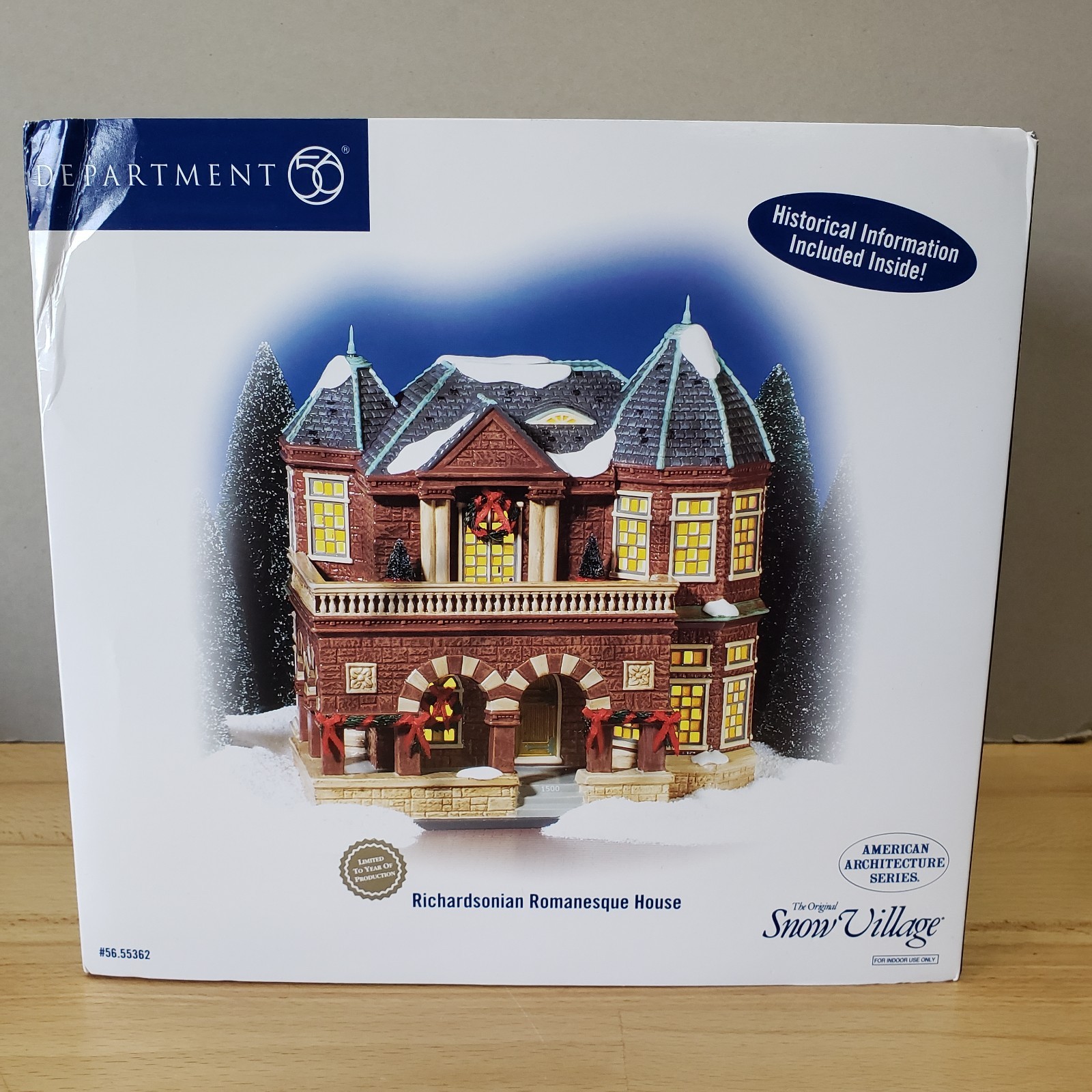 Department 56 Richardsonian Romanesque House American Architecture Series