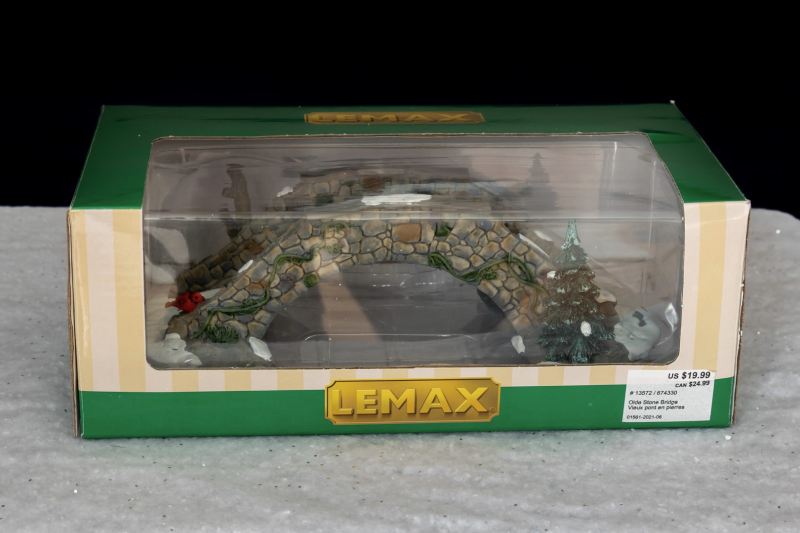 Lemax Village Landscape Collection Olde Stone Bridge Poly Resin 2021