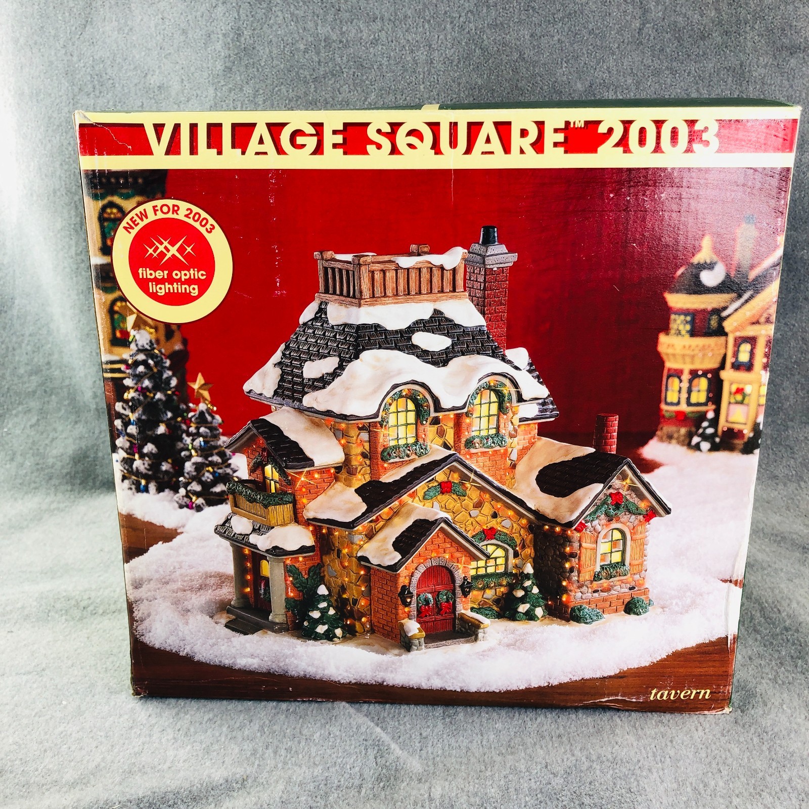 Mervyn’s Village Square 2003 Tavern Building Porcelain Fiber Optic Lighting