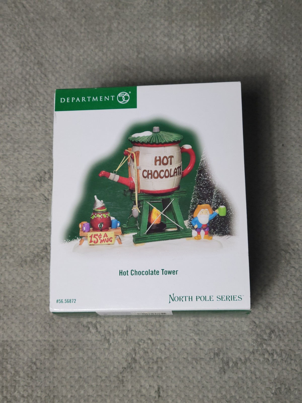 Dept 56 North Pole Series “Hot Chocolate Tower” 56872 Retired 2004 Excellent !
