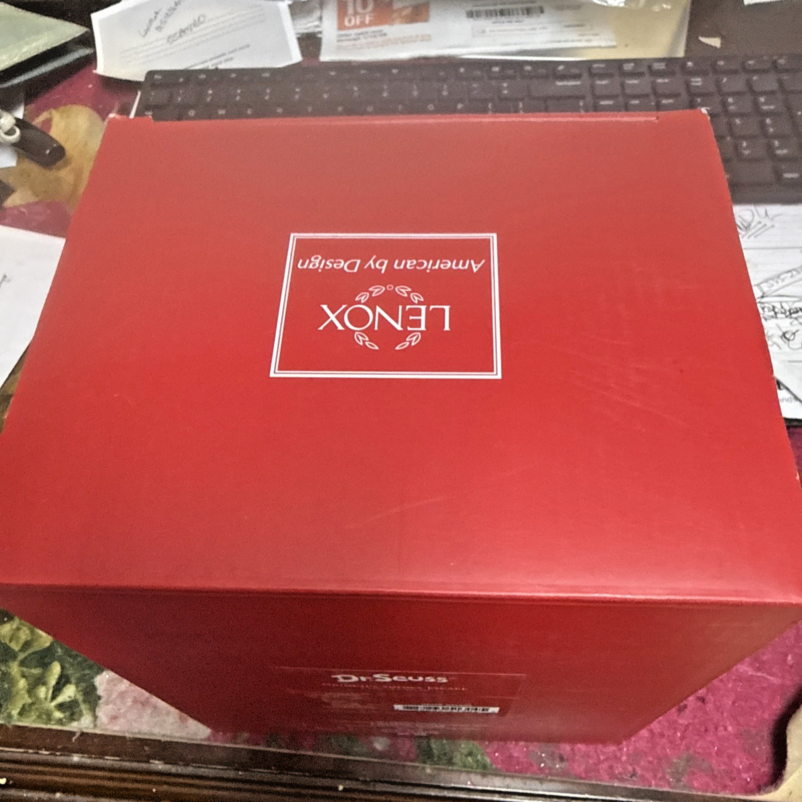 RARE 2014 Lenox GRINCH’S SNOWY ESCAPE BRAND NEW IN BOX WITH COA GRINCH