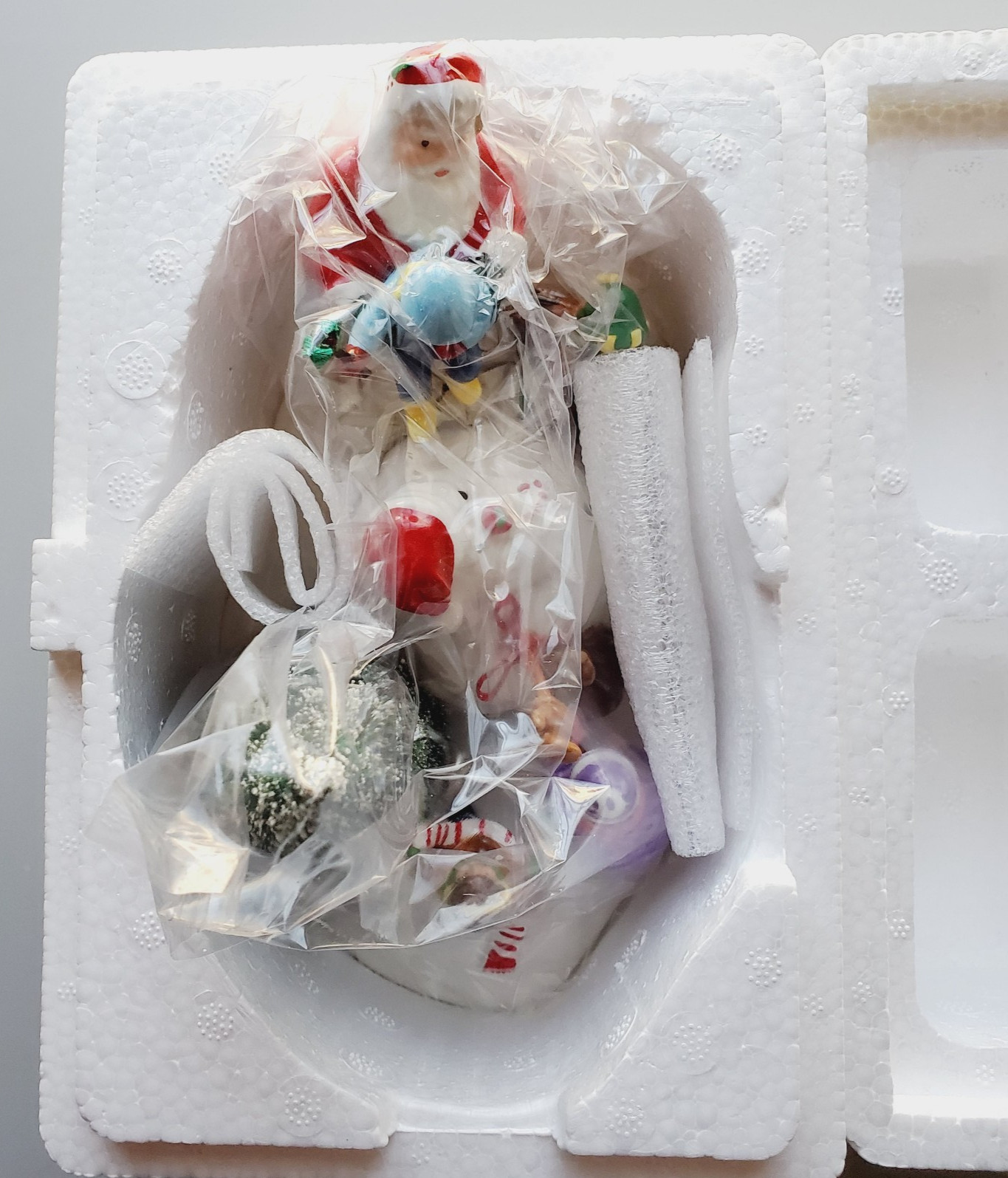 Department 56 Snow Village Accessory Santa Comes To Town 1998 #54920💖