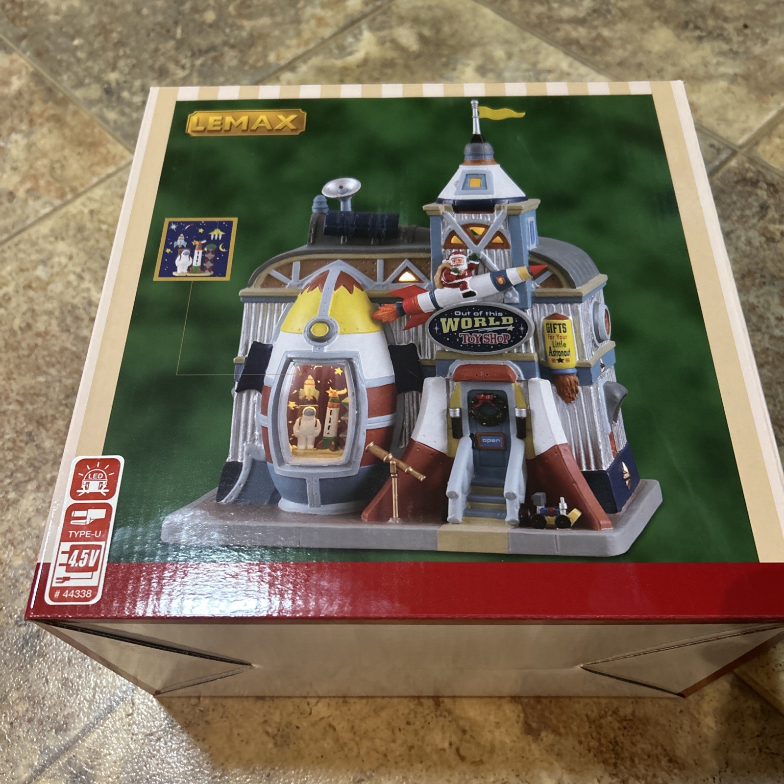 LEMAX -Out of This World Toy Shop -Holiday Village LED Lighted