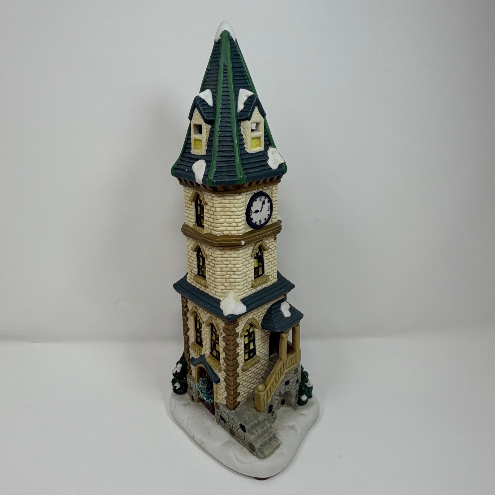 St Nicholas Square Village Collection Illuminated Clock Tower Christmas Decor