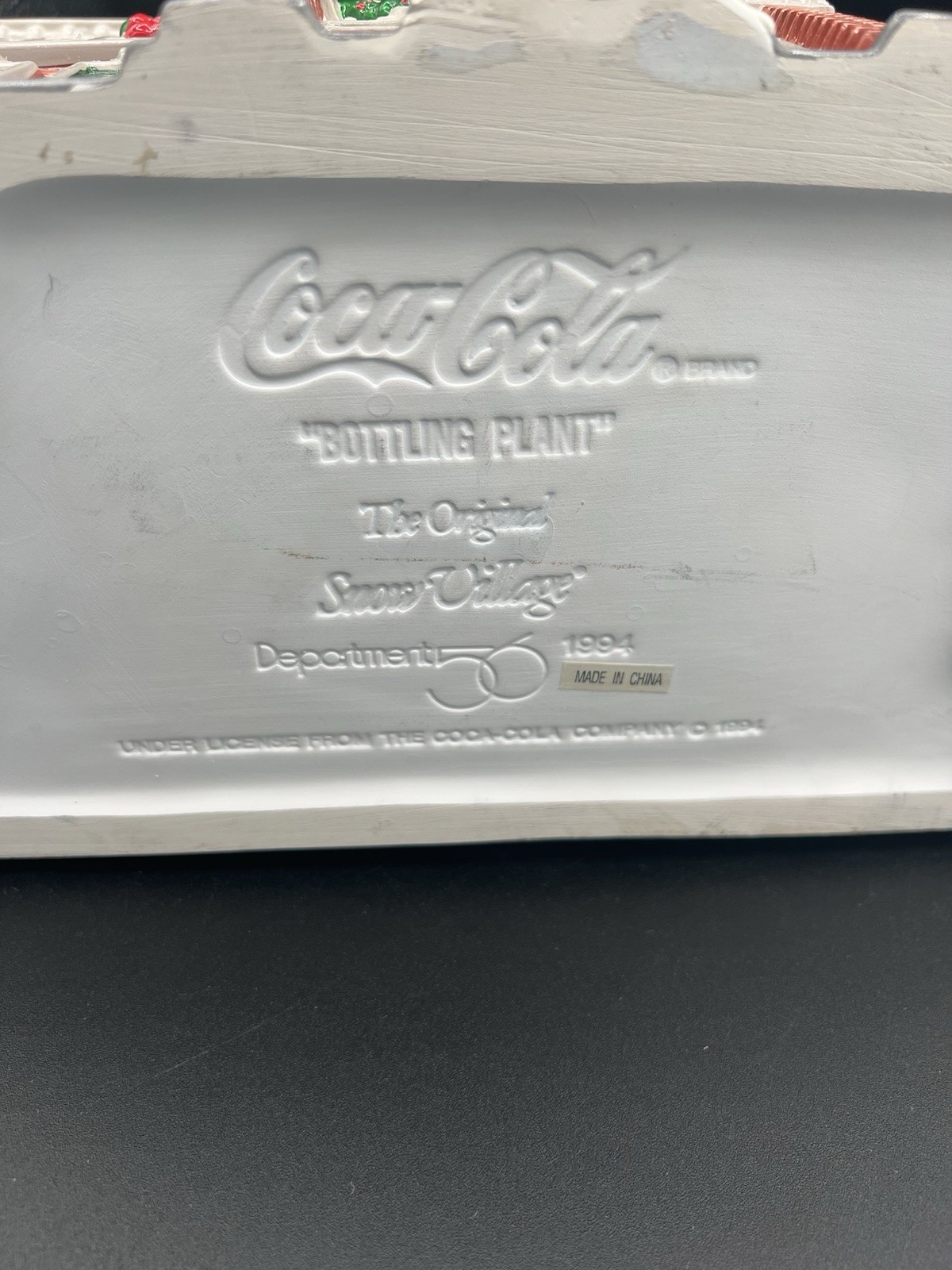 Dept 56 Coca Cola Bottling Plant, Delivery Men, Neon Sign & Delivery Truck Combo