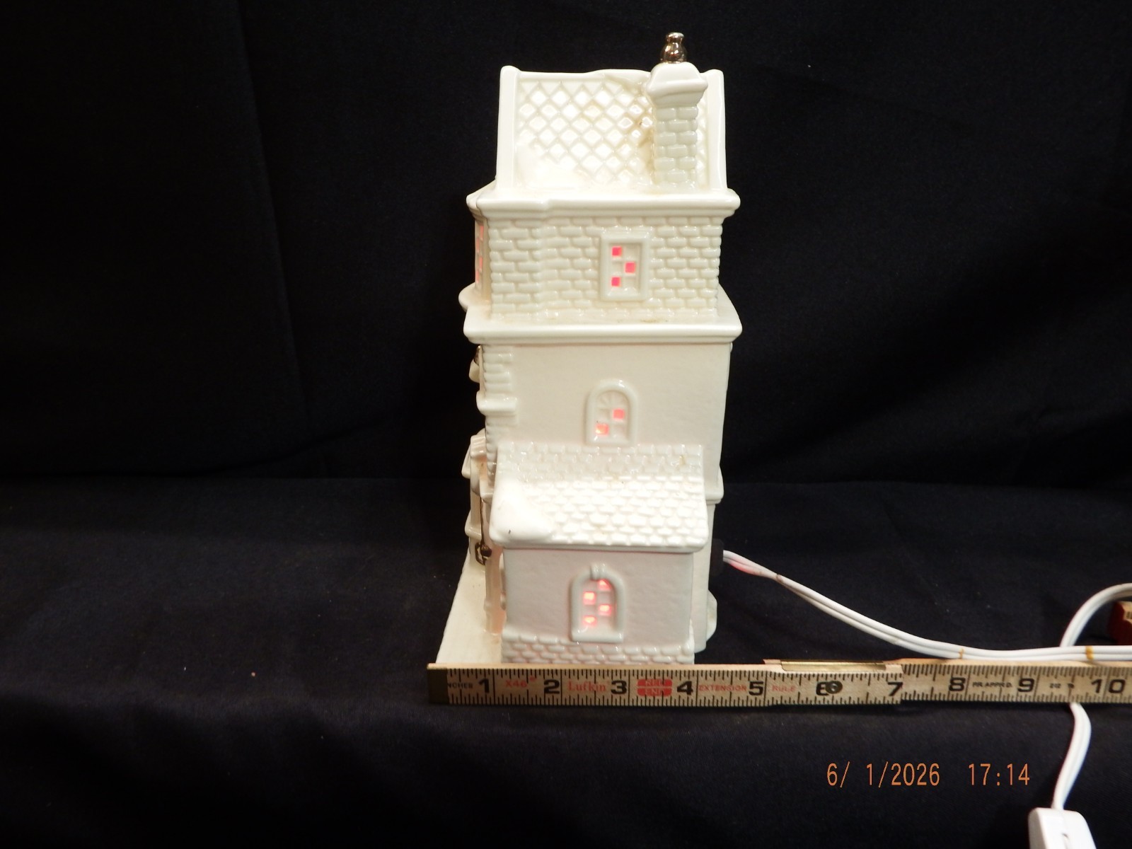 Timeless Inspirations Radiance Collection 9″ Christmas Village Church-C388
