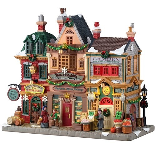 Lemax Mrs Cratchit’s Christmas Shoppes w/Adapter #55314 BRAND NEW Free Ship