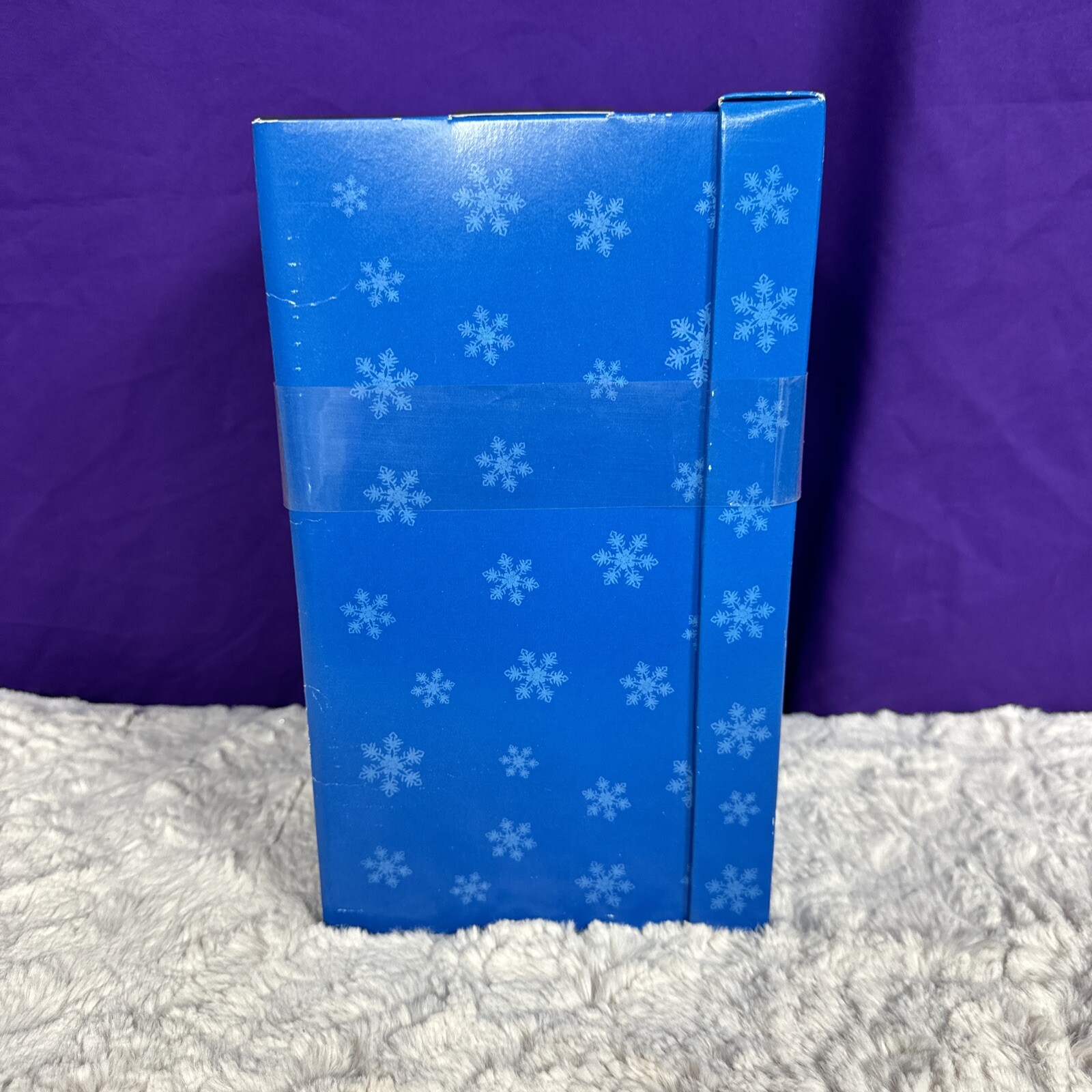 Kmart Christmas Ceramic Tea Light House 9.5 Inch Starlite Cafes New In Box