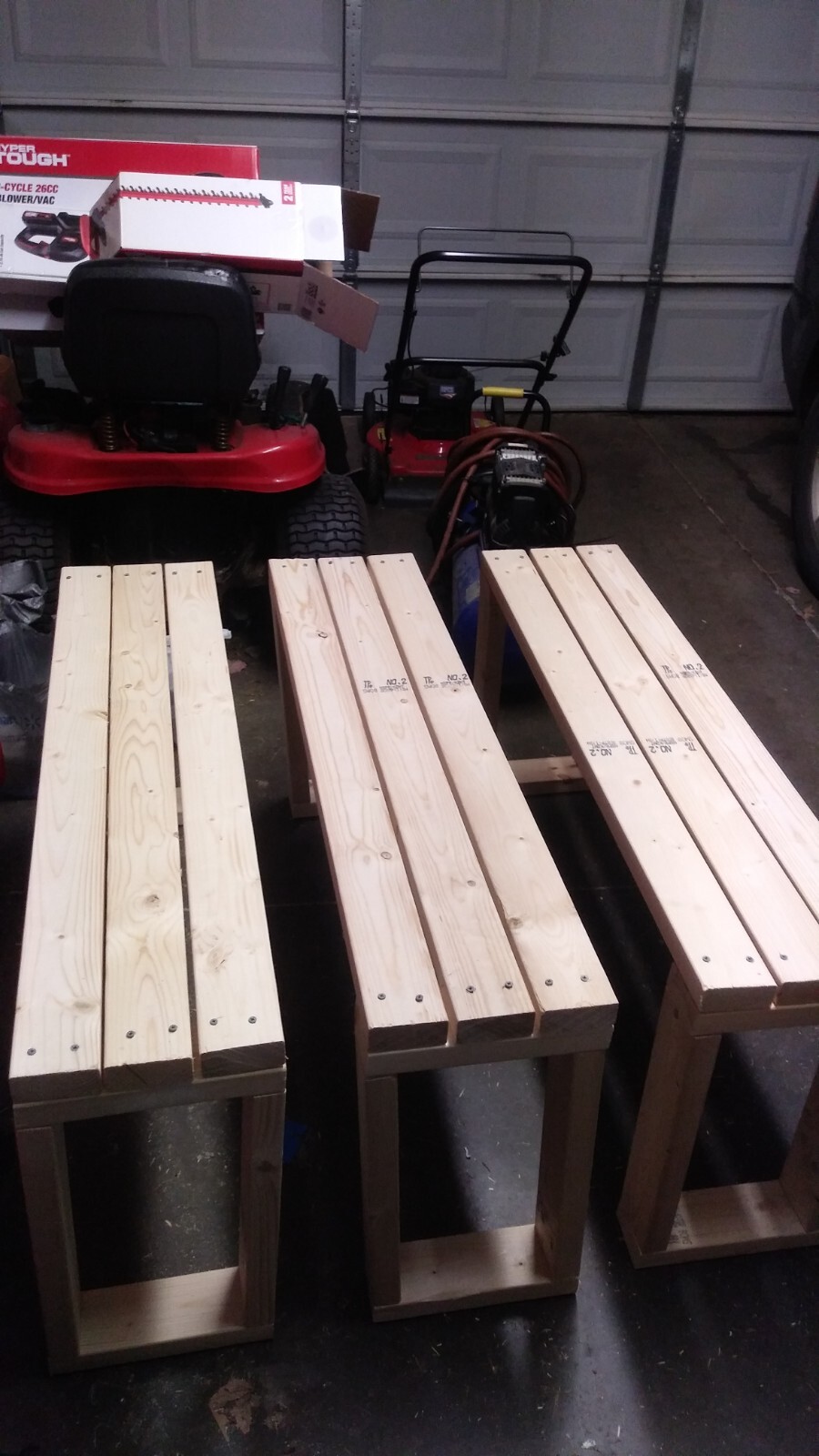 3 Benches