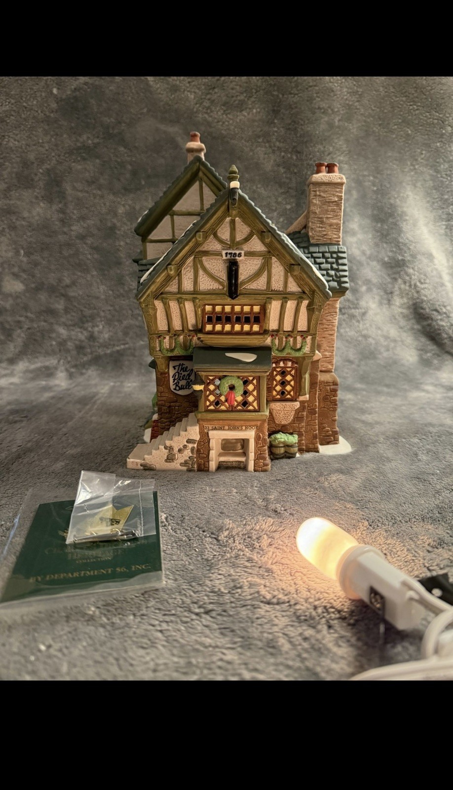 Department 56, Dickens Village, The Pied Bull Inn, Brand New