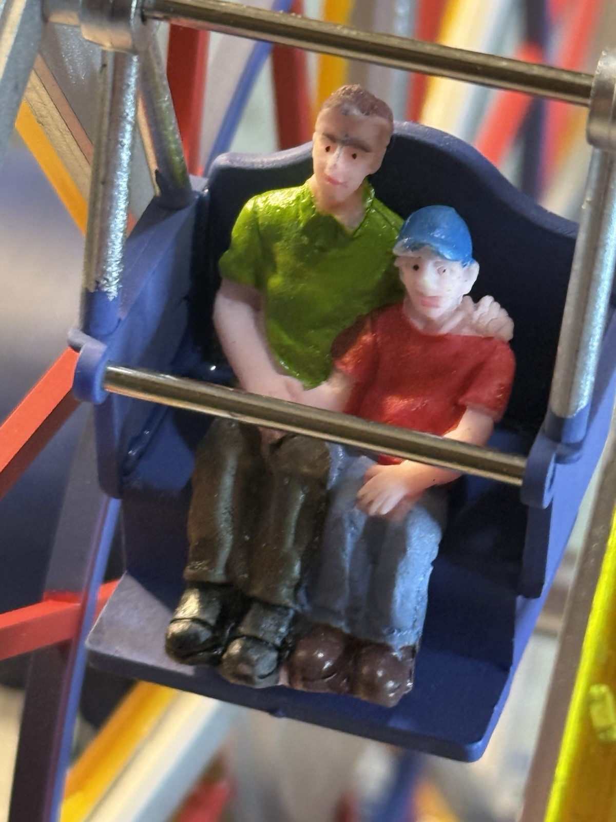 Lemax Carnival Village The Giant Wheel Sights & Sounds Animated #94482 *Working*