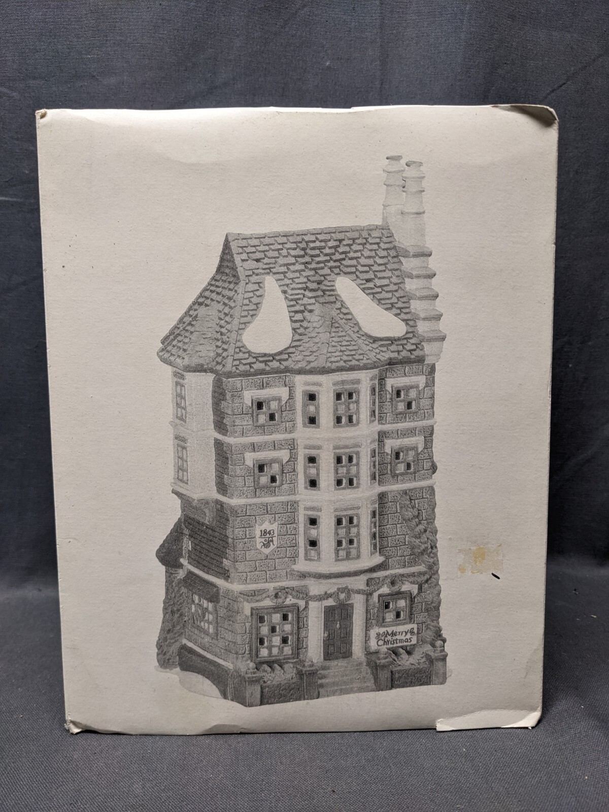 Dept 56 Dickens Village Series Geo Weeton Watchmaker Watch Repair Shop Heritage