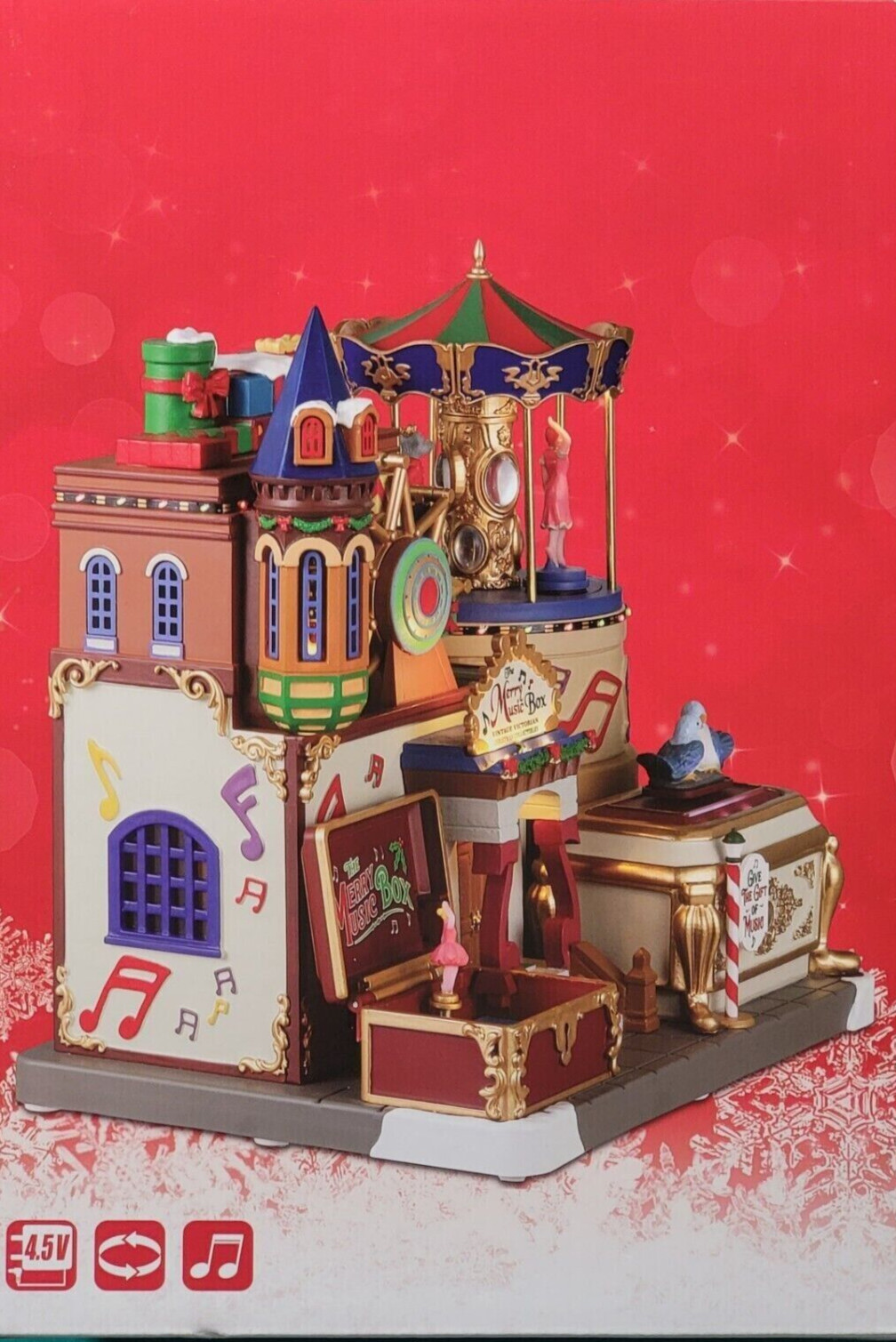 NEW 2023 LEMAX Christmas “THE MERRY MUSIC BOX” Michael’s Exclusive ~ Free Ship