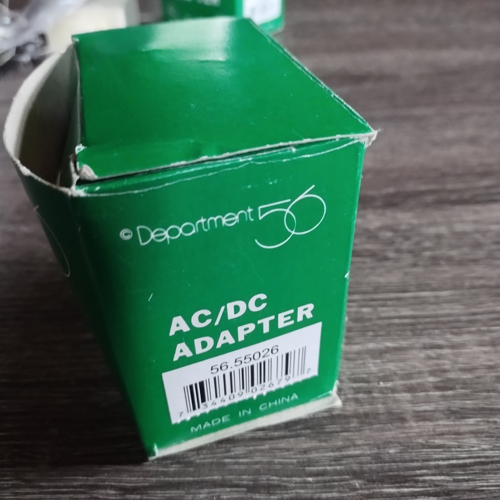 Dept 56 Village Accessory AC/DC ADAPTER #55026 WHITE 3 Prongs- Tested💖
