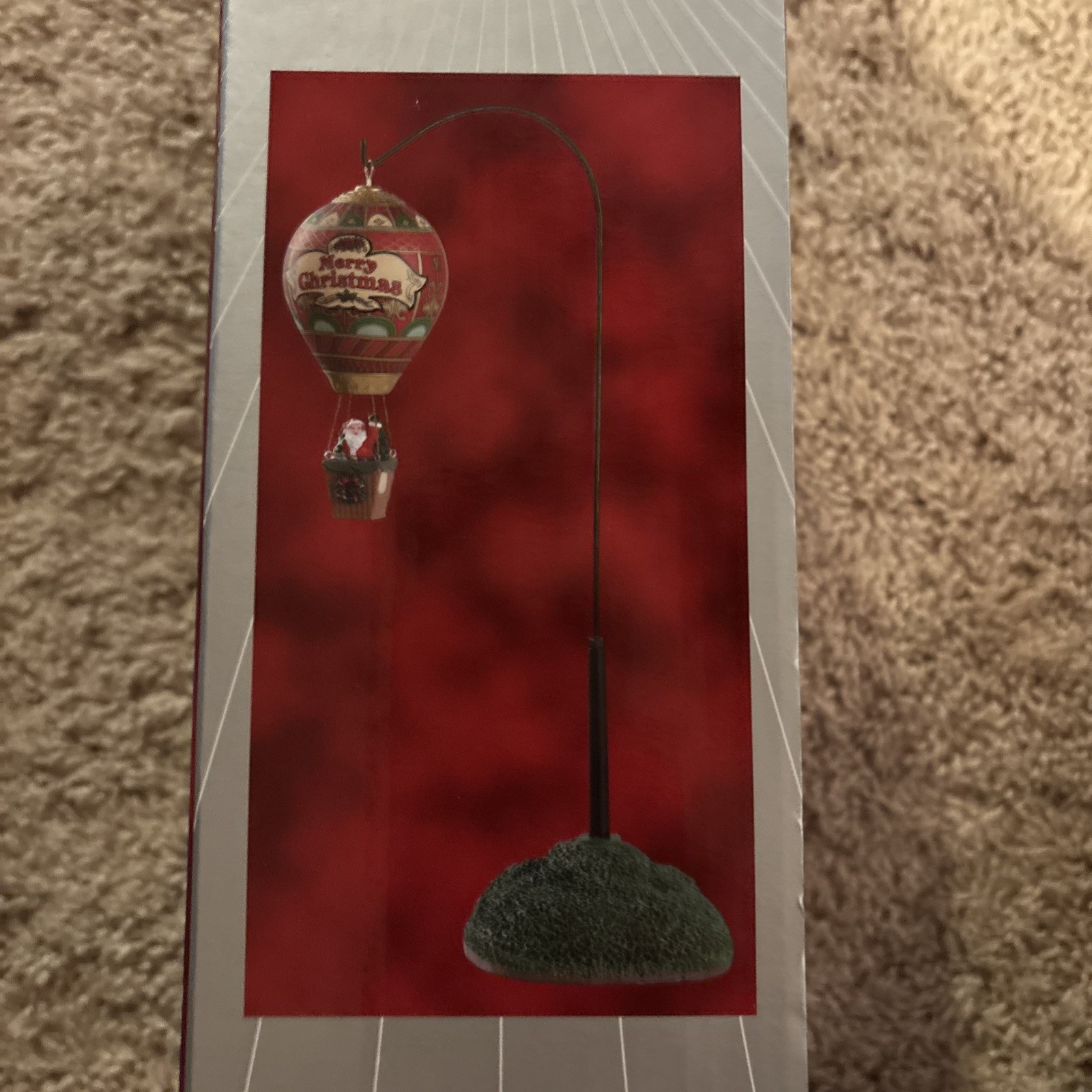 LEMAX Signature Collection Animated Santa Christmas Eve Balloon Ride # 84353 Box