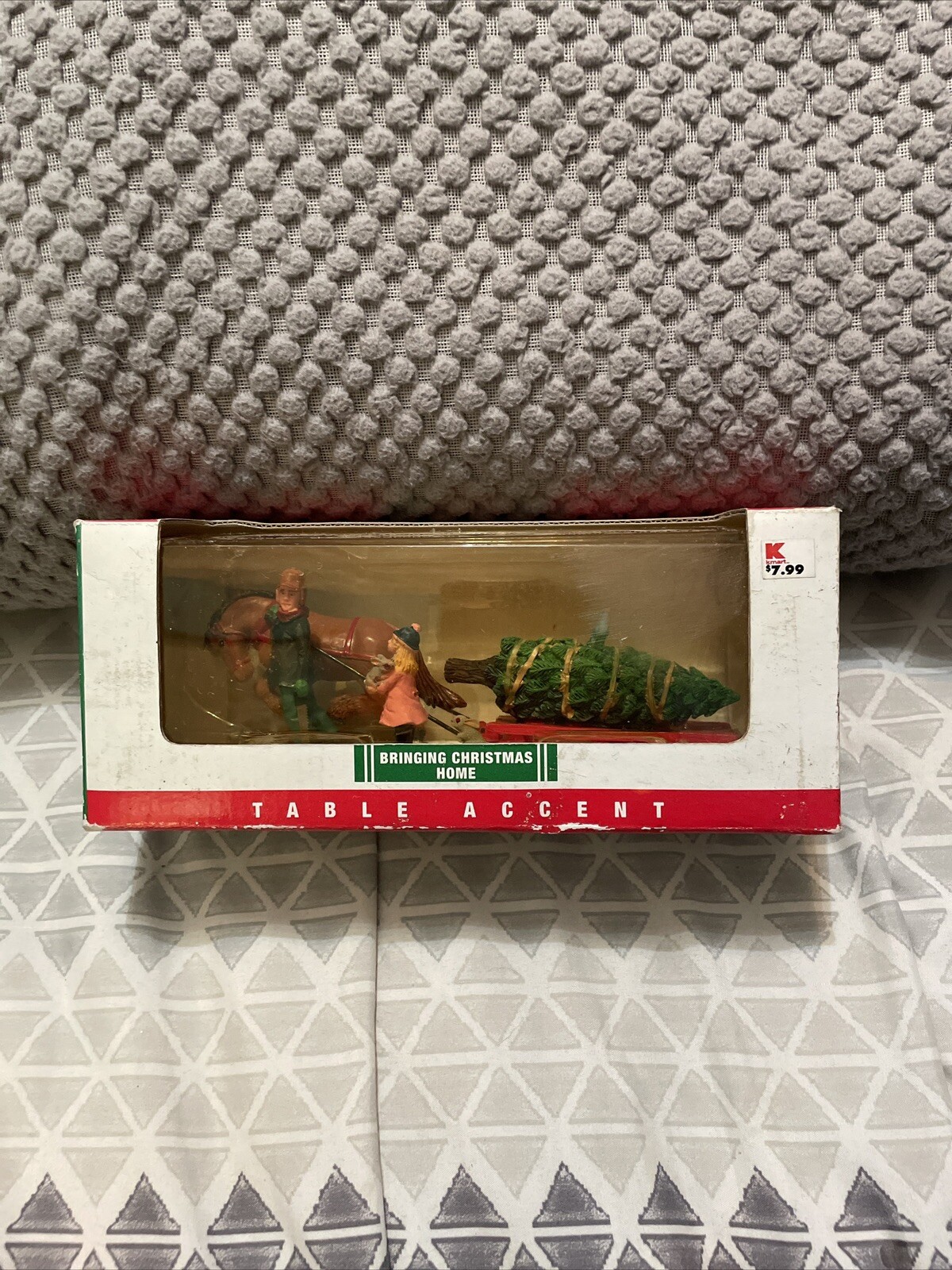 Brining Christmas Home Christmas Village Table Accent Vintage!