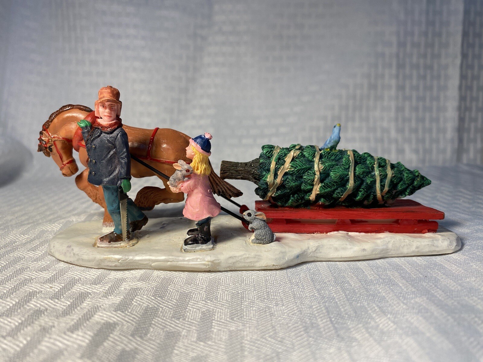 LEMAX Bringing Home Christmas 2007 Holiday Village Table Accent #73636