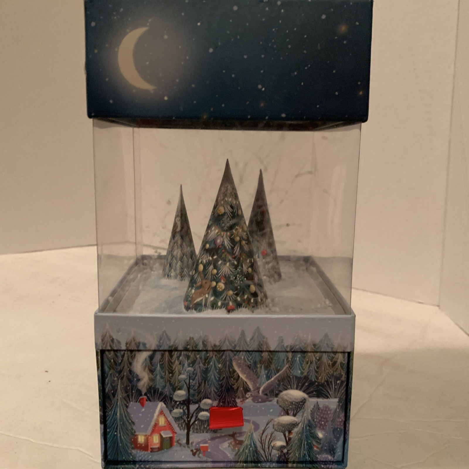 Marks And Spencer M&S Snowing Forest Christmas 2024 No Chocolate Fan Works