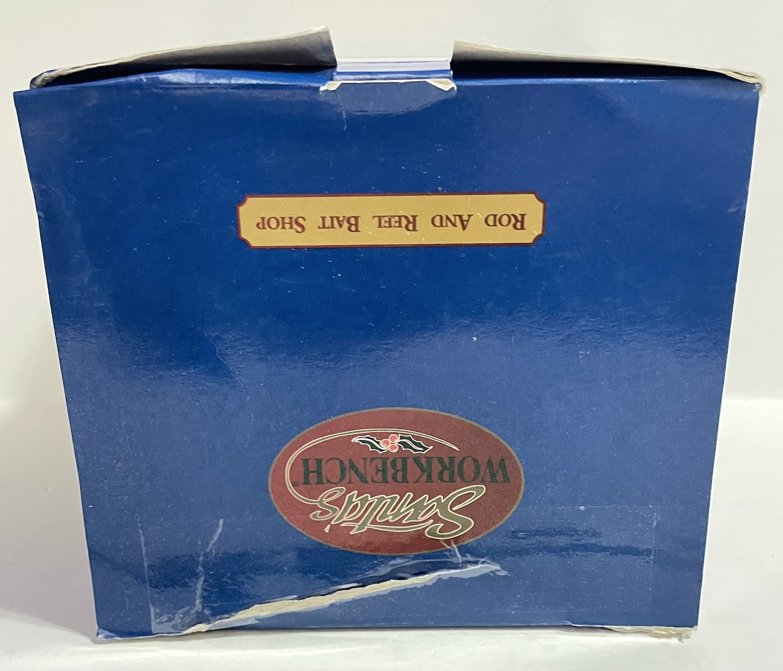 Vintage Santa’s Workbench Collection Classic Series Rod & Reel Bait Shop 1999