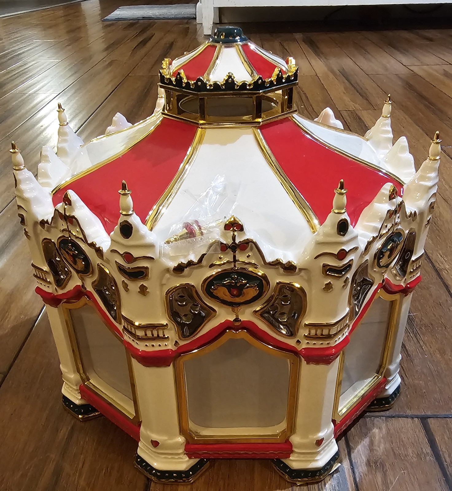 Vintage Department Dept 56 Carnival Carousel Snow Christmas Village New 54933