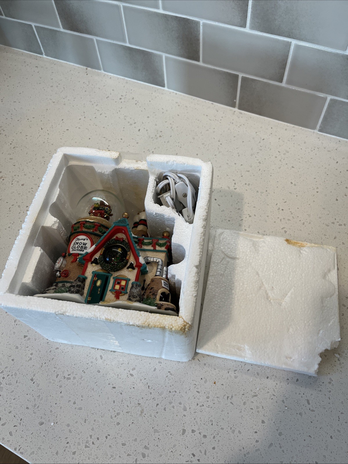 Dept 56 North Pole Series “Flurrys Snowglobe Maker” 56763 Retired Please READ !
