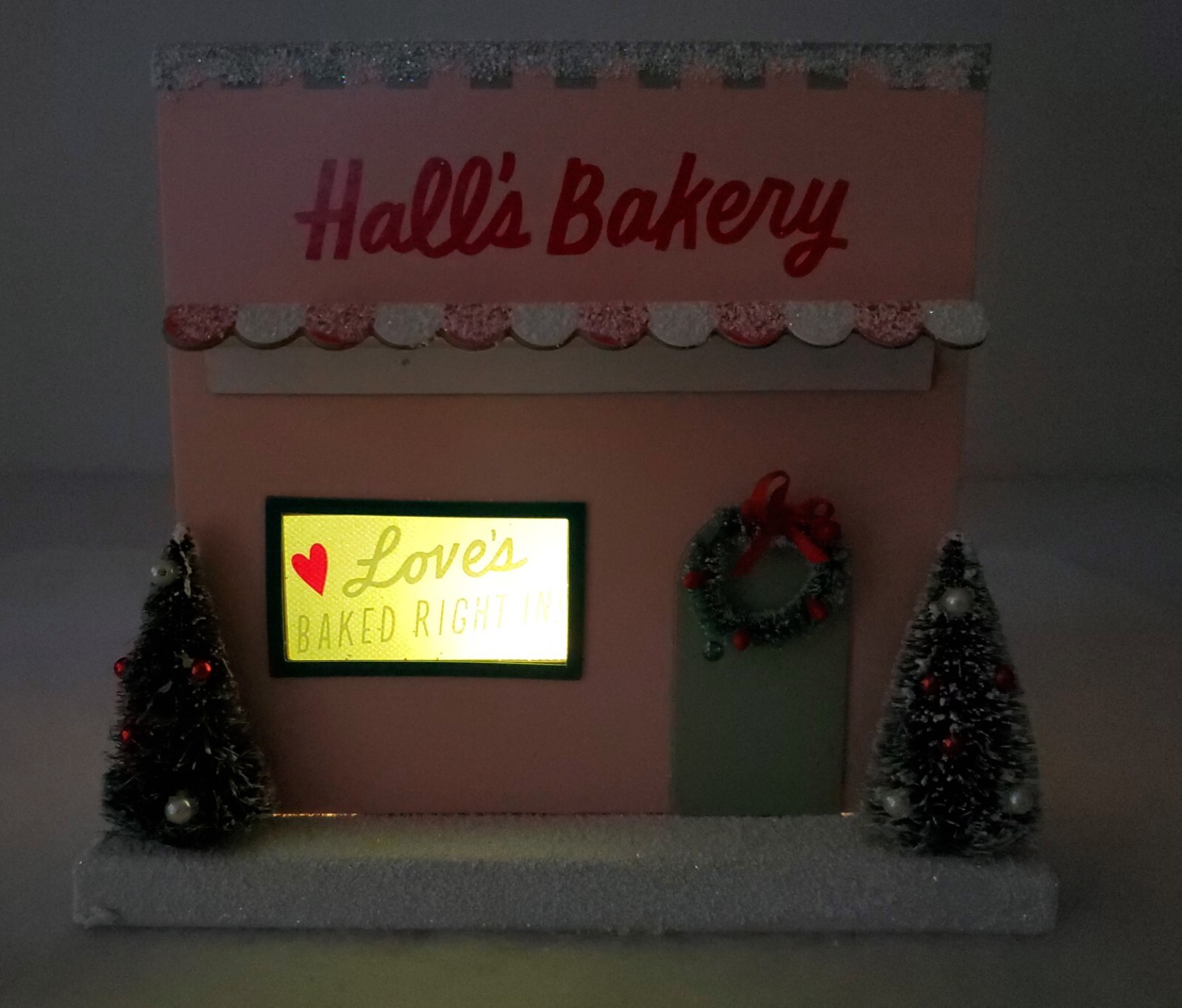 Hallmark Channel Christmas Village: Bakery Light-Up Building No.3