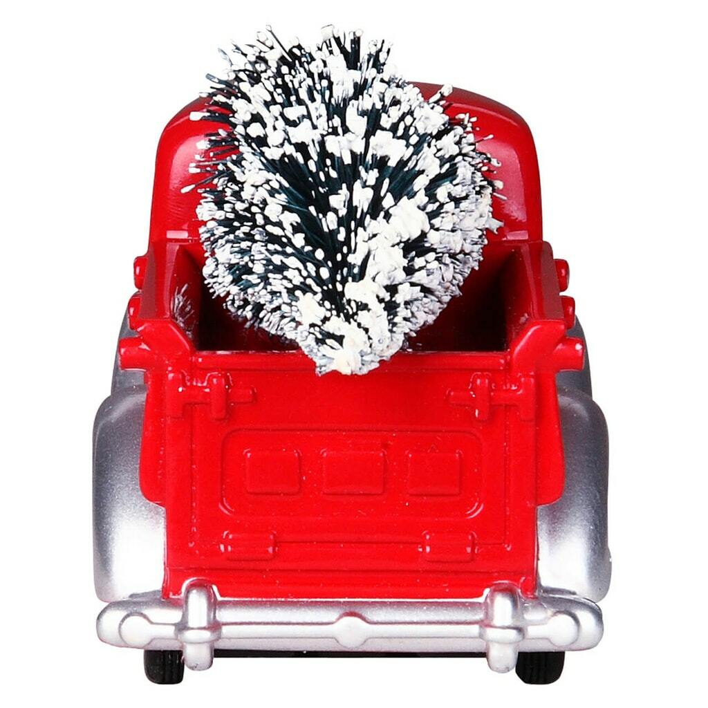 Lemax 2008 Pick-Up Truck General Products #84837 Old-Fashioned Pick Up Evergreen