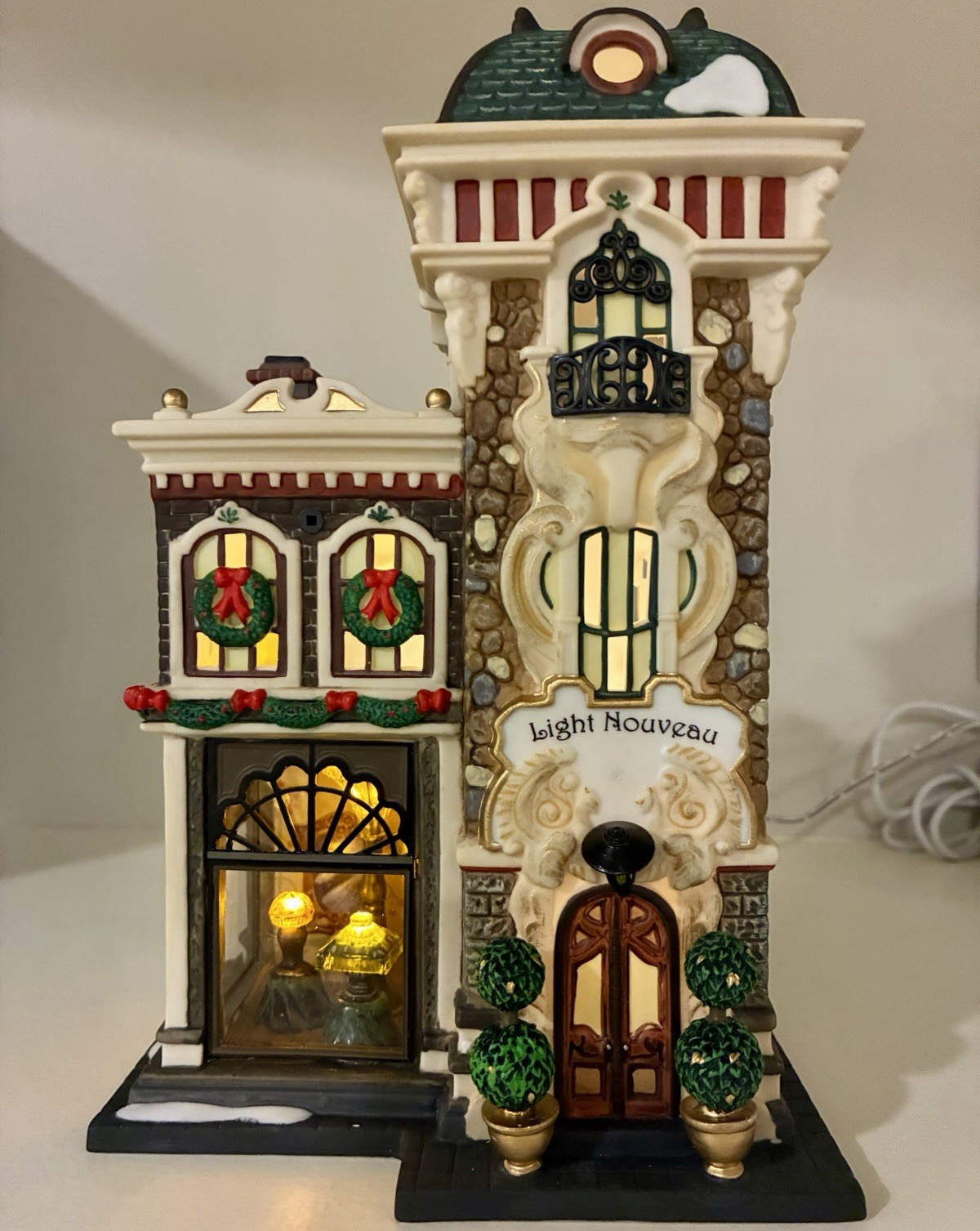 Department 56 Christmas In the City “Light Nouveau” Special Edition Retired 2006