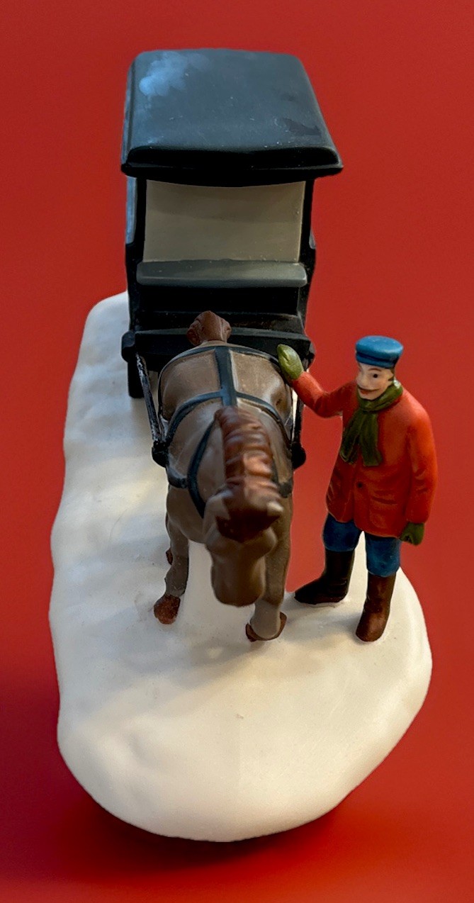 Dept 56 Heritage Village Accessory “River Street Ice House Cart” #5959-5 Boxed