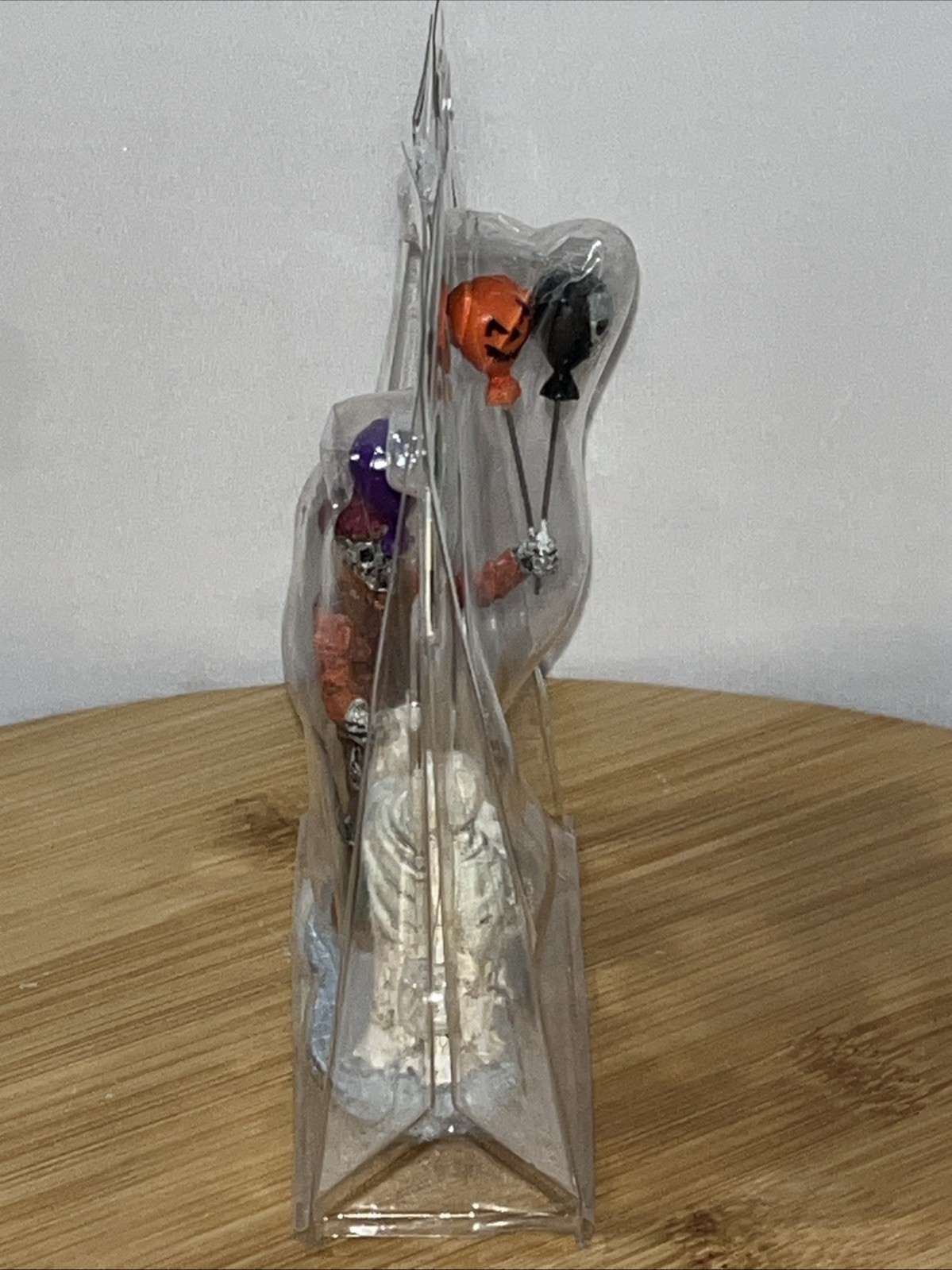 BOOLLOON Balloon SELLER Zombie Ghost LEMAX SPOOKY TOWN Halloween Retired 02800