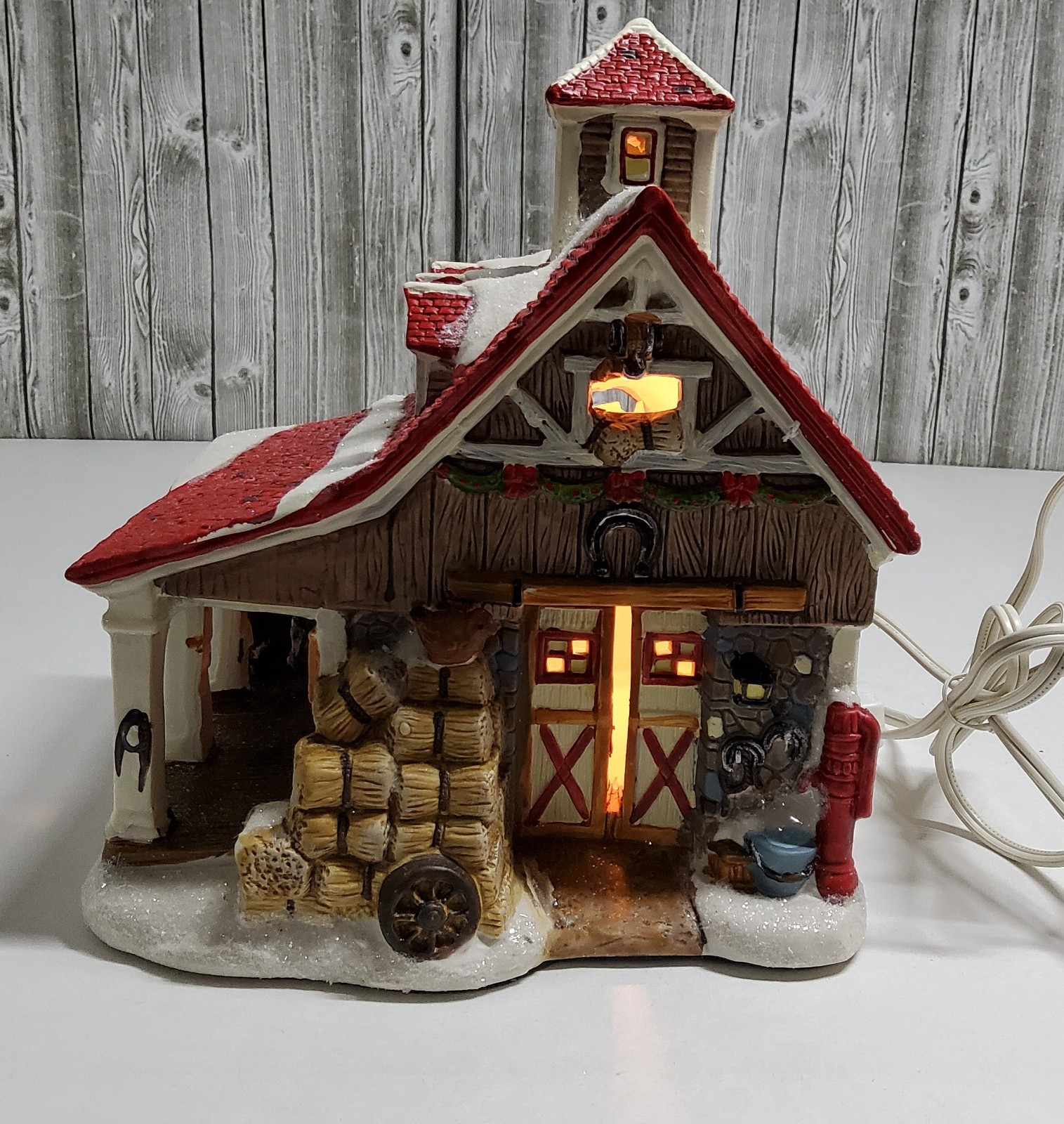 HOLIDAY INSPIRATIONS “STABLES” LIGHT UP HOUSE VILLAGE YEAR 2011