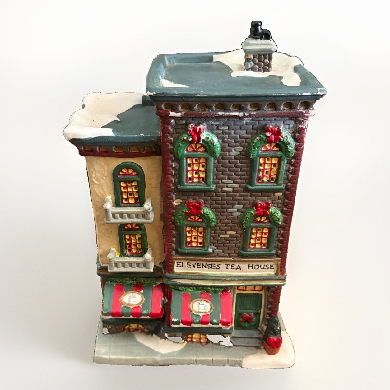 2005 Santa’s Workbench Victorian Series Christmas Elevenses Tea House