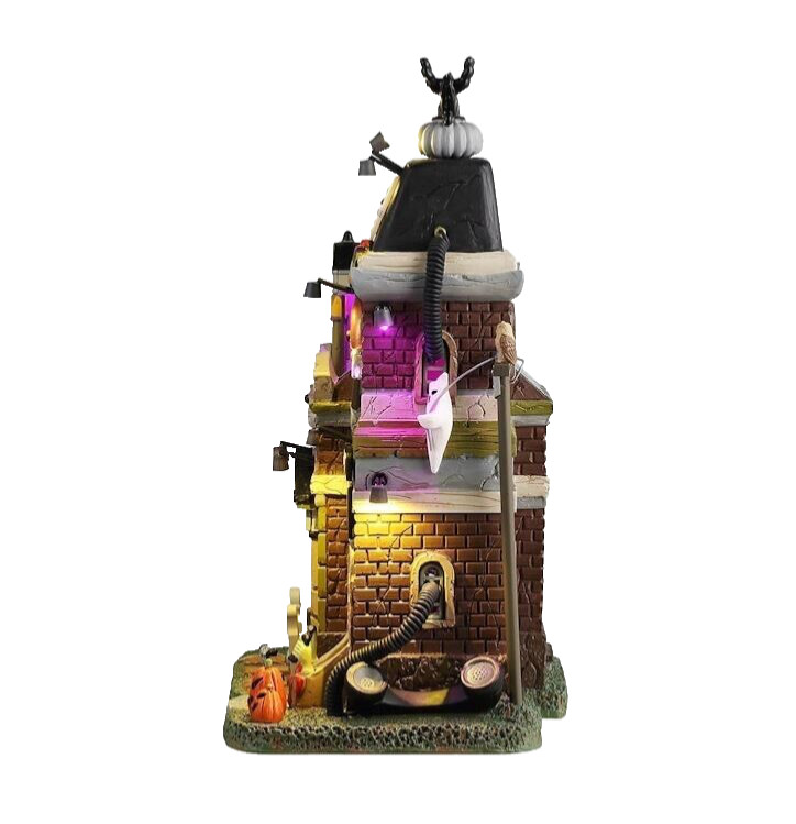 Lemax Spooky Town BROKEN BELL TELEPHONE Calls From Dead Halloween Village LED