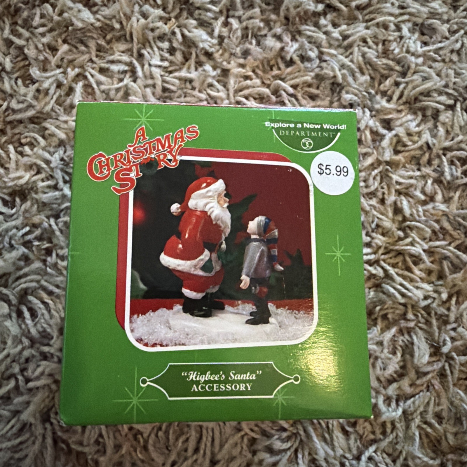 Dept 56 A Christmas Story Higbee’s Santa Figurine Retired 2006 In Box