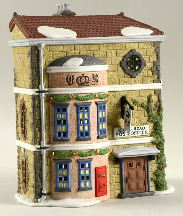 DEPT 56 HERITAGE COLLECTION DICKENS VILLAGE SERIES KING’S ROAD POST OFFICE