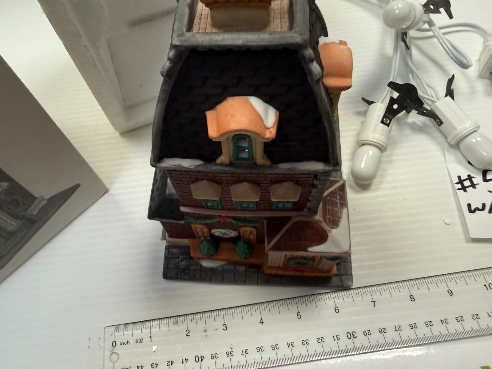 Dept 56 Heritage Village Christmas in the City Haberdashery #55310 from 1992 -#5