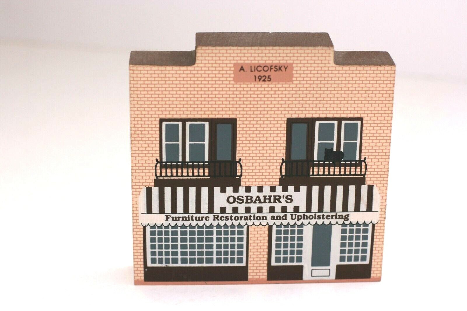 The Cat’s Meow Village Osbahr’s Furniture Restoration Upholstery Shop Wooster OH