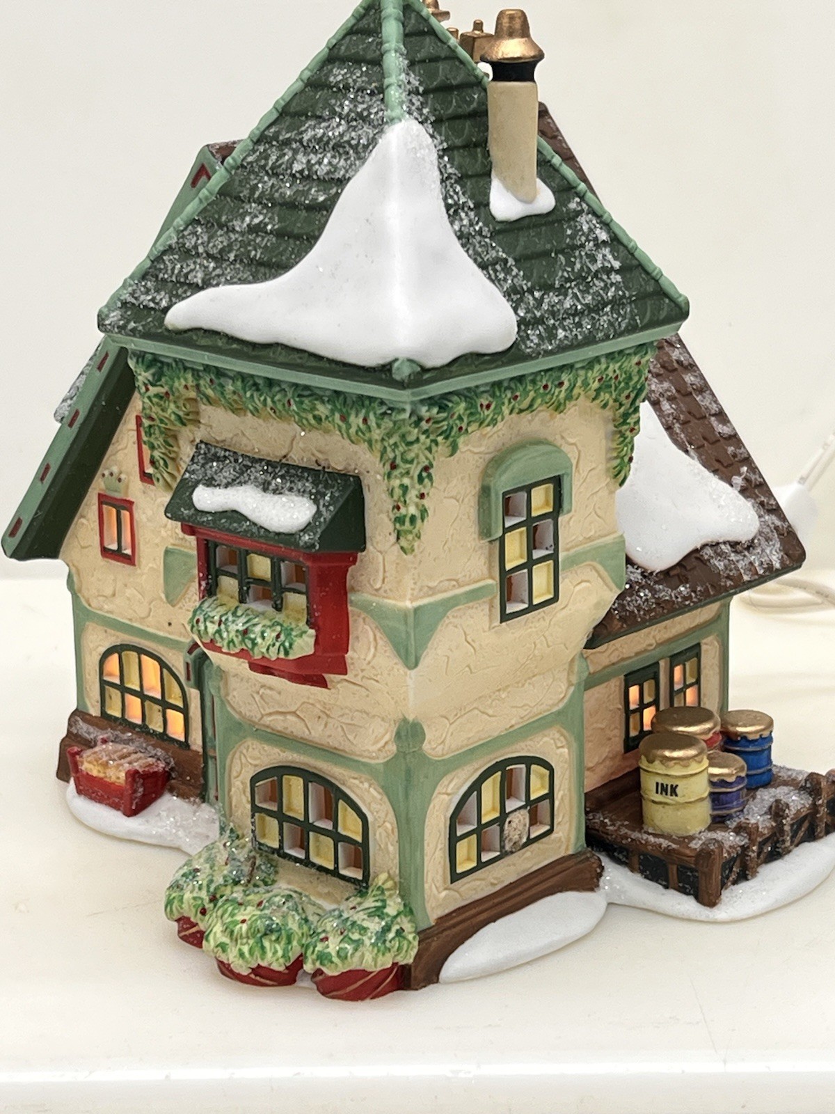 Department 56 North Pole Series “The Glacier Gazette” #56394 (#18)