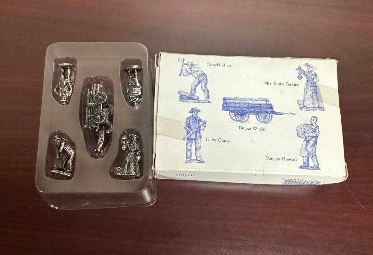 Liberty Falls “Mini Pewter Collection” Set of 5 ~AH109