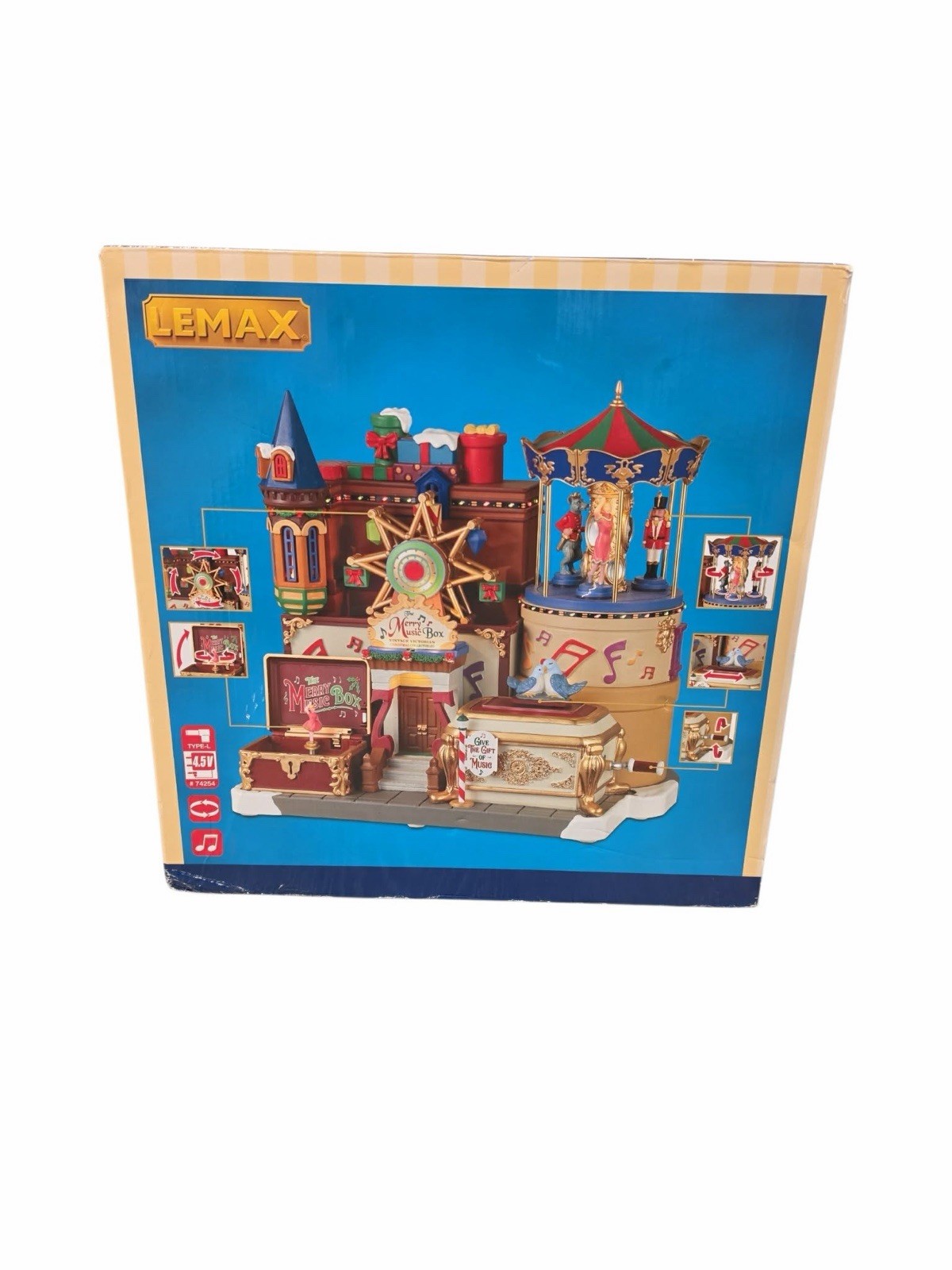 NEW 2023 LEMAX Christmas “THE MERRY MUSIC BOX” Michael’s Exclusive