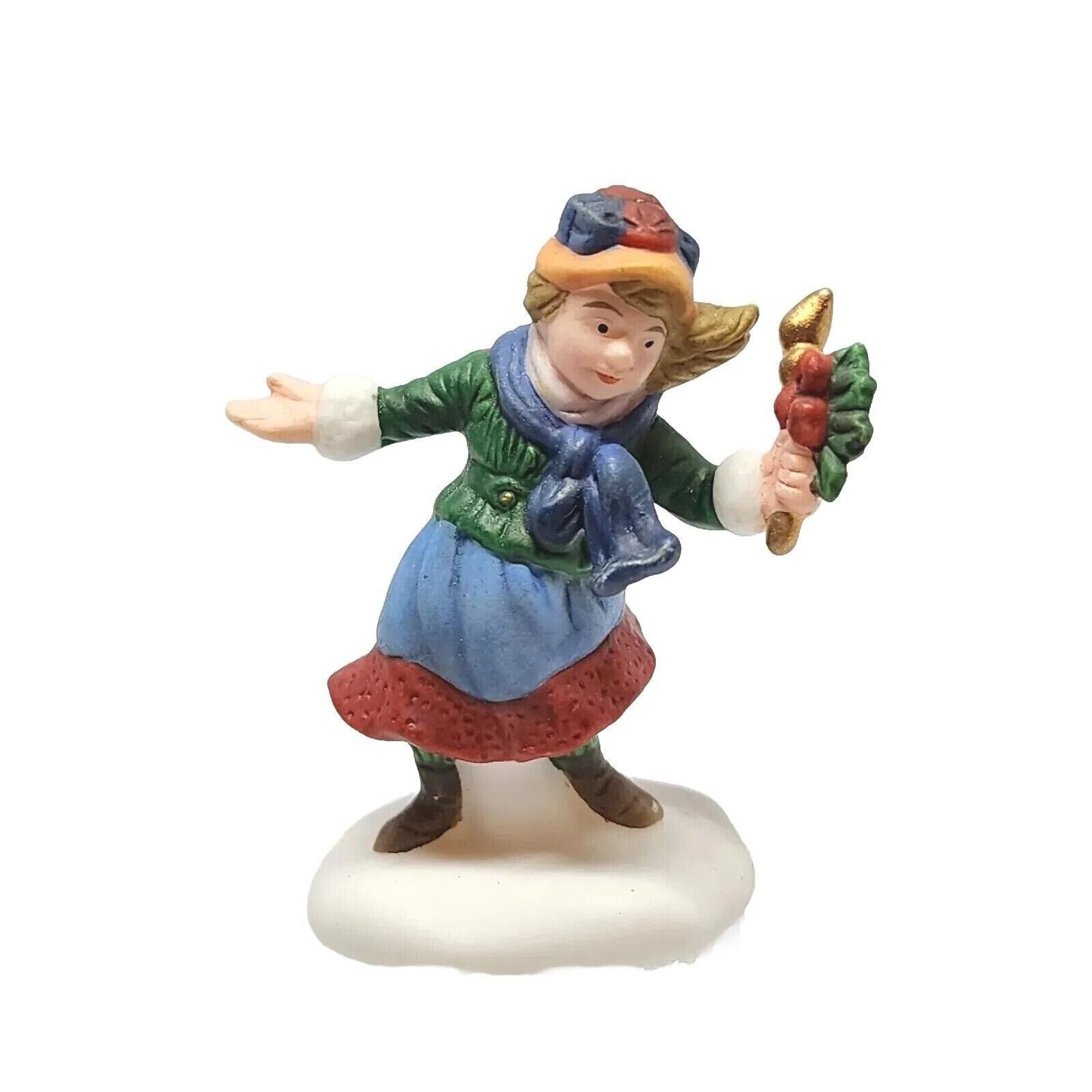 Dept 56 IX Nine Ladies Dancing Twelve Days of Dickens Village 58385 VTG 1997 Box