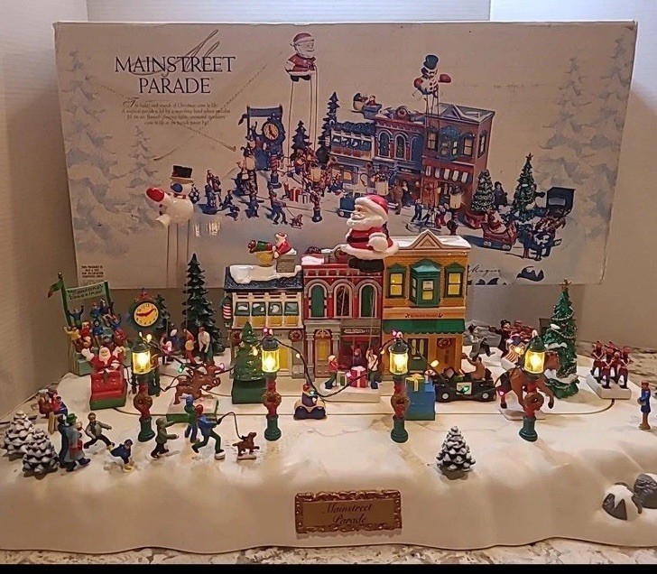 Trendmasters Main Street Parade Christmas Magic 1998 Vintage Working Works Great