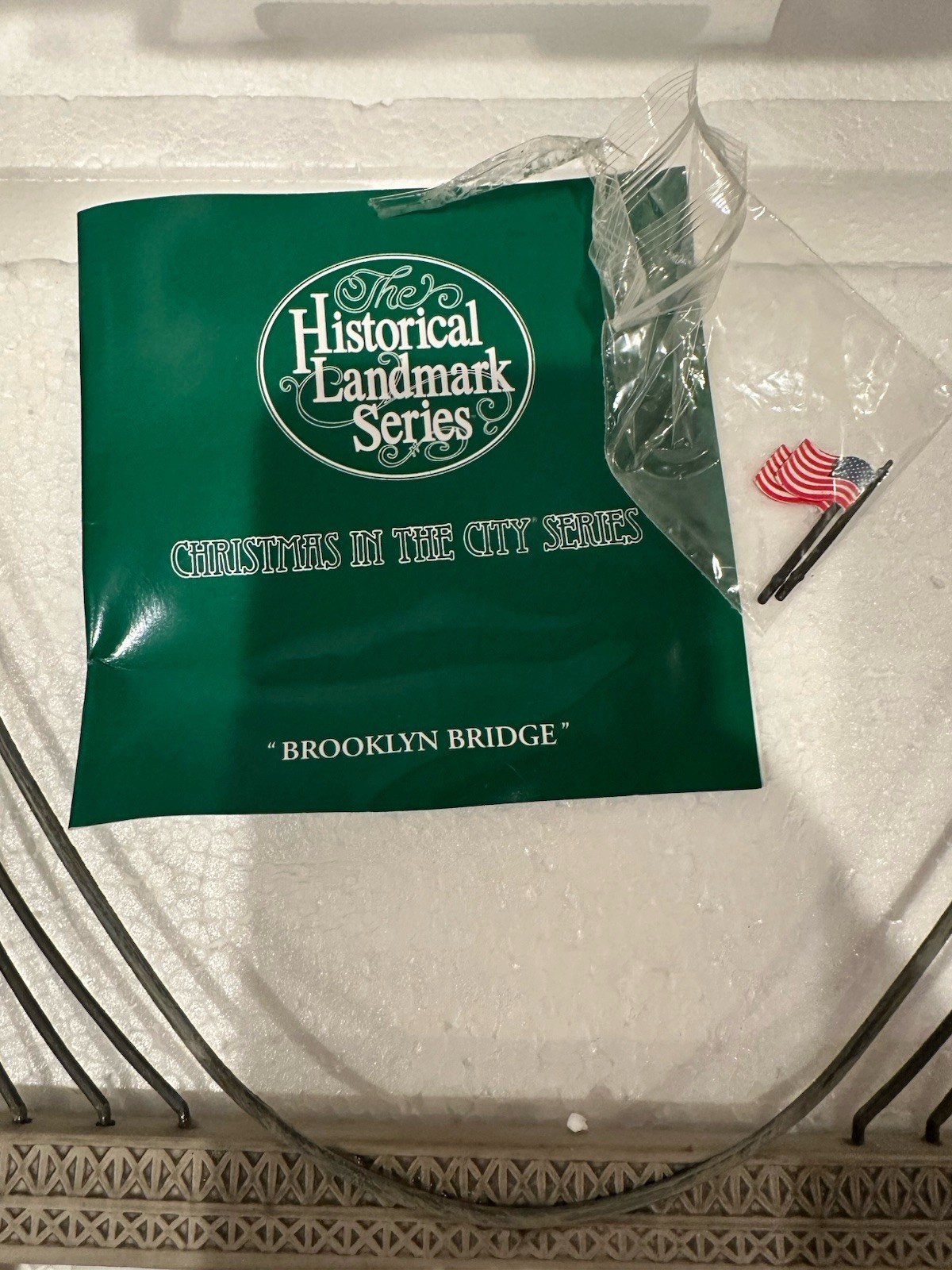 Dept 56 Brooklyn Bridge Historical Landmark Series 59247 Christmas City Village